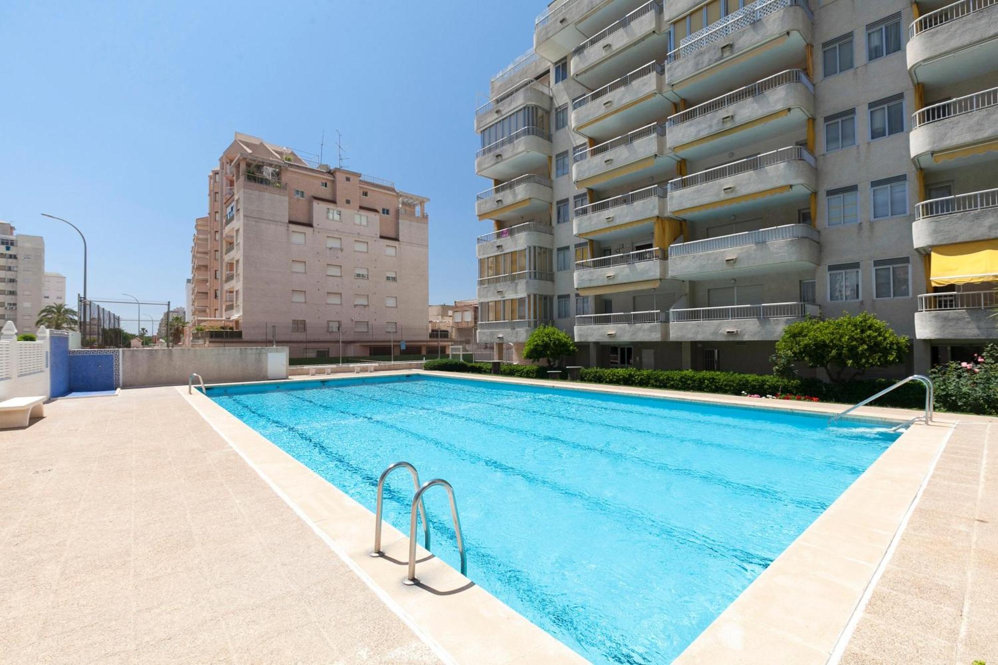 شقة Atico Terrazas Playa Gandia Playa de Gandia المظهر الخارجي الصورة